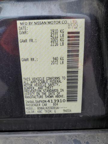 Photo 11 VIN: 1N4AL3APXDN413910 - NISSAN ALTIMA 