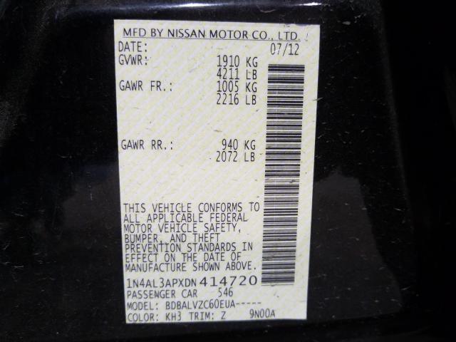 Photo 9 VIN: 1N4AL3APXDN414720 - NISSAN ALTIMA 2.5 