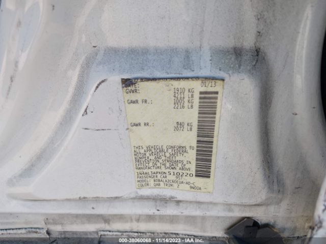 Photo 8 VIN: 1N4AL3APXDN510220 - NISSAN ALTIMA 