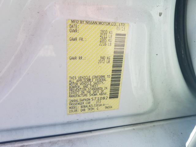 Photo 9 VIN: 1N4AL3APXDN571082 - NISSAN ALTIMA 2.5 