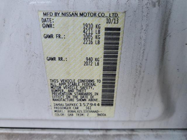 Photo 11 VIN: 1N4AL3APXEC157944 - NISSAN ALTIMA 