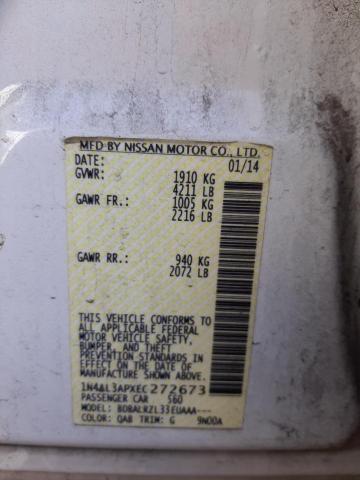 Photo 11 VIN: 1N4AL3APXEC272673 - NISSAN ALTIMA 2.5 