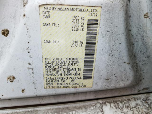 Photo 9 VIN: 1N4AL3APXEN370364 - NISSAN ALTIMA 2.5 