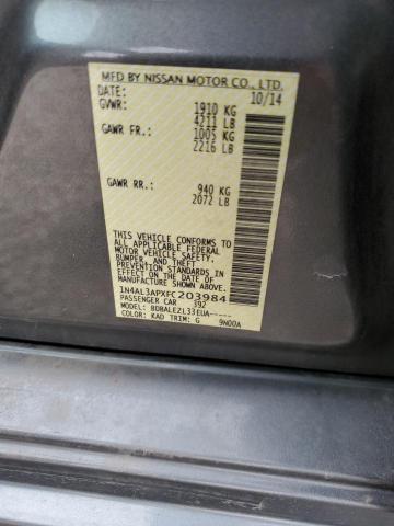 Photo 11 VIN: 1N4AL3APXFC203984 - NISSAN ALTIMA 