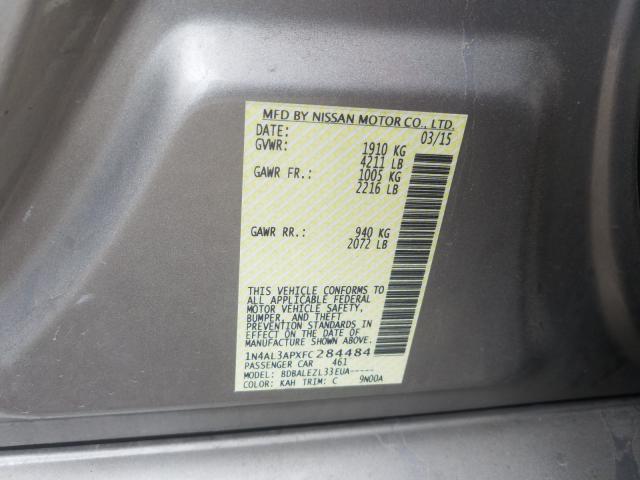 Photo 9 VIN: 1N4AL3APXFC284484 - NISSAN ALTIMA 2.5 