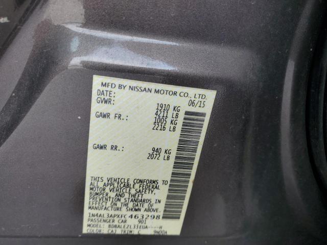 Photo 11 VIN: 1N4AL3APXFC463298 - NISSAN ALTIMA 2.5 