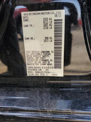 Photo 11 VIN: 1N4AL3APXFC494650 - NISSAN ALTIMA 2.5 