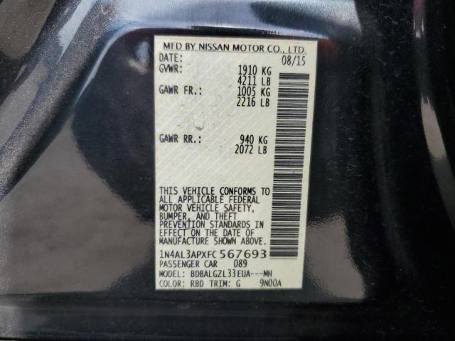 Photo 11 VIN: 1N4AL3APXFC567693 - NISSAN ALTIMA 