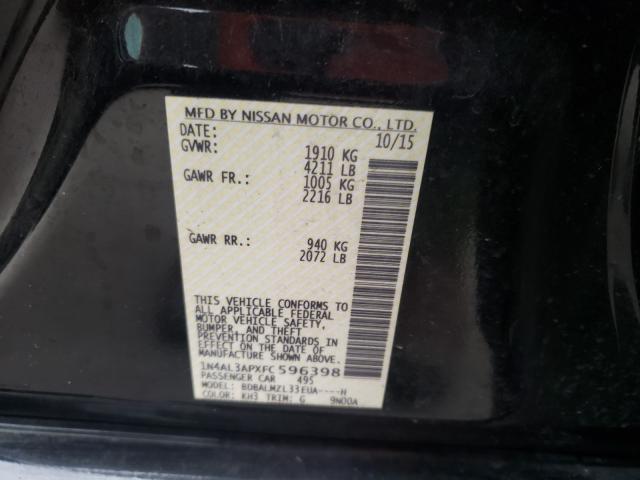 Photo 9 VIN: 1N4AL3APXFC596398 - NISSAN ALTIMA 2.5 