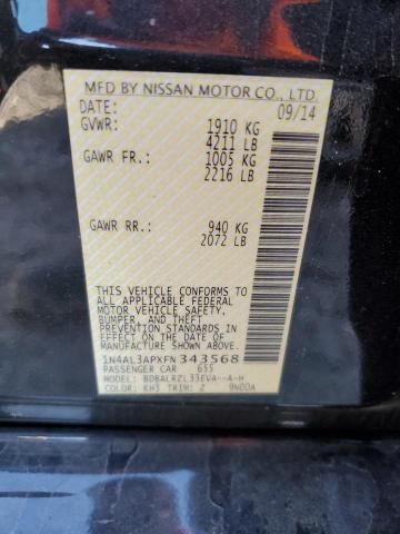 Photo 11 VIN: 1N4AL3APXFN343568 - NISSAN ALTIMA 