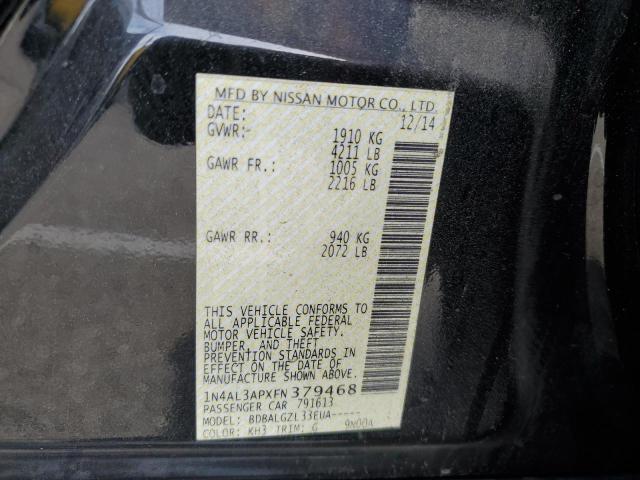 Photo 11 VIN: 1N4AL3APXFN379468 - NISSAN ALTIMA 