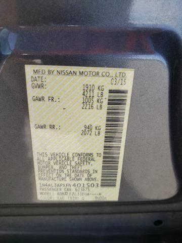 Photo 9 VIN: 1N4AL3APXFN401503 - NISSAN ALTIMA 2.5 