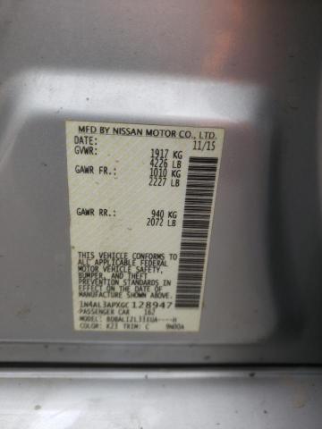 Photo 11 VIN: 1N4AL3APXGC128947 - NISSAN ALTIMA 