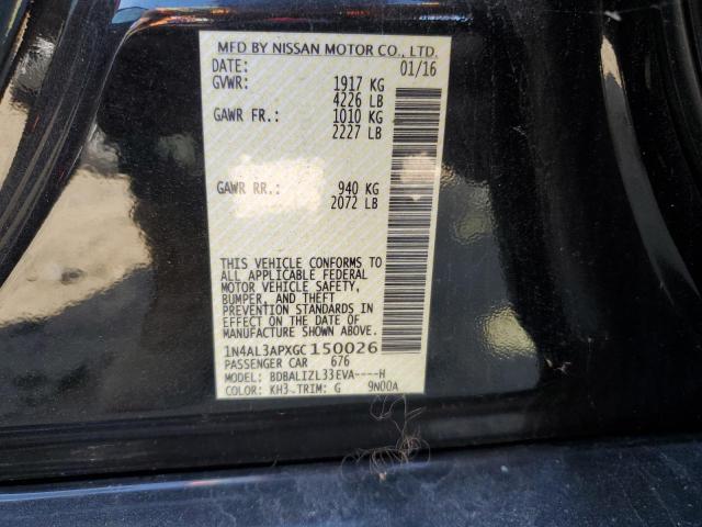 Photo 11 VIN: 1N4AL3APXGC150026 - NISSAN ALTIMA 2.5 