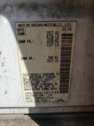 Photo 11 VIN: 1N4AL3APXGC167148 - NISSAN ALTIMA 2.5 