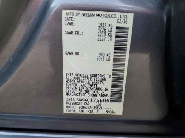 Photo 11 VIN: 1N4AL3APXGC175606 - NISSAN ALTIMA 2.5 