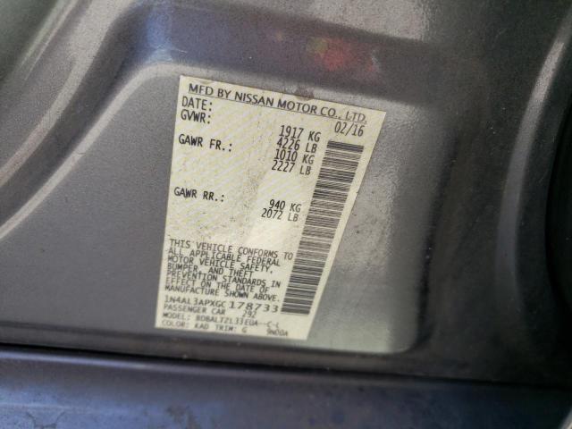 Photo 12 VIN: 1N4AL3APXGC178733 - NISSAN ALTIMA 2.5 