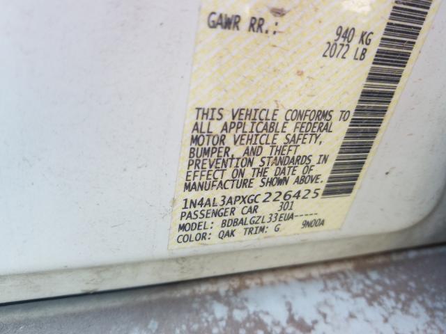 Photo 9 VIN: 1N4AL3APXGC226425 - NISSAN ALTIMA 2.5 