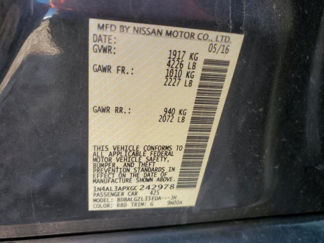 Photo 11 VIN: 1N4AL3APXGC242978 - NISSAN ALTIMA 2.5 