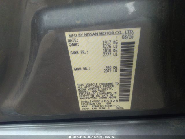 Photo 8 VIN: 1N4AL3APXGC285328 - NISSAN ALTIMA 