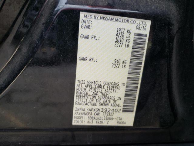 Photo 11 VIN: 1N4AL3APXGN392402 - NISSAN ALTIMA 2.5 