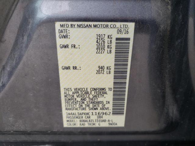 Photo 11 VIN: 1N4AL3APXHC116962 - NISSAN ALTIMA 