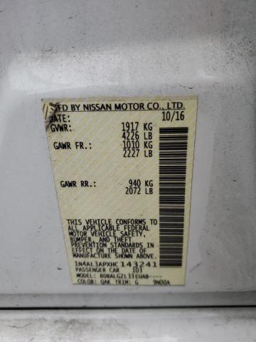 Photo 11 VIN: 1N4AL3APXHC143241 - NISSAN ALTIMA 2.5 