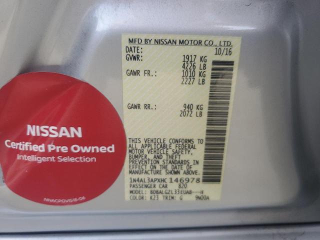 Photo 11 VIN: 1N4AL3APXHC146978 - NISSAN ALTIMA 2.5 