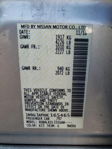 Photo 9 VIN: 1N4AL3APXHC165465 - NISSAN ALTIMA 2.5 