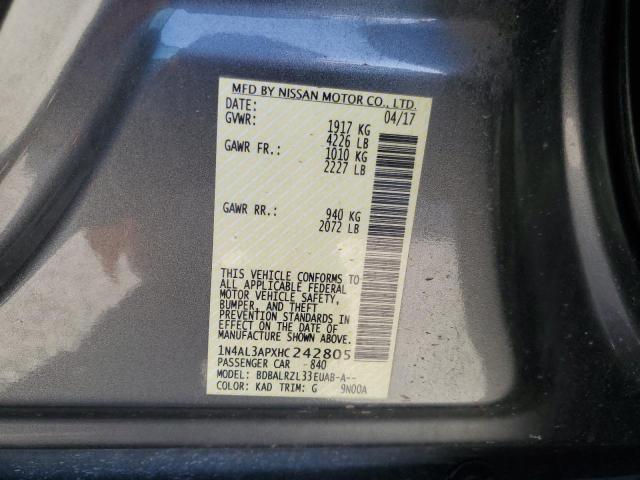 Photo 12 VIN: 1N4AL3APXHC242805 - NISSAN ALTIMA 2.5 