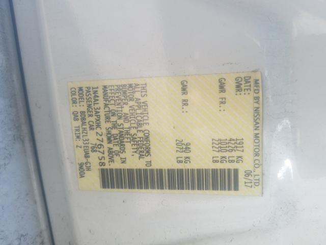 Photo 9 VIN: 1N4AL3APXHC276758 - NISSAN ALTIMA 2.5 