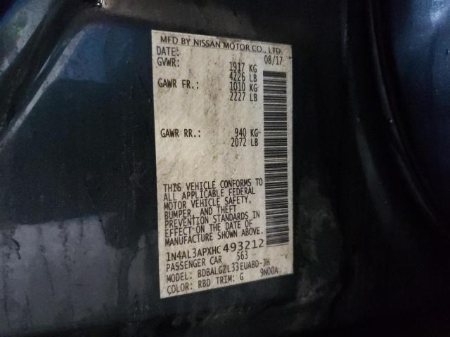 Photo 11 VIN: 1N4AL3APXHC493212 - NISSAN ALTIMA 2.5 