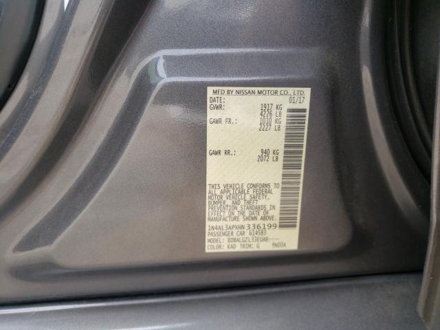 Photo 9 VIN: 1N4AL3APXHN336199 - NISSAN ALTIMA 2.5 