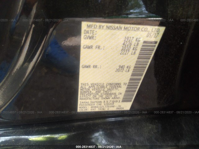 Photo 8 VIN: 1N4AL3APXHN357991 - NISSAN ALTIMA 