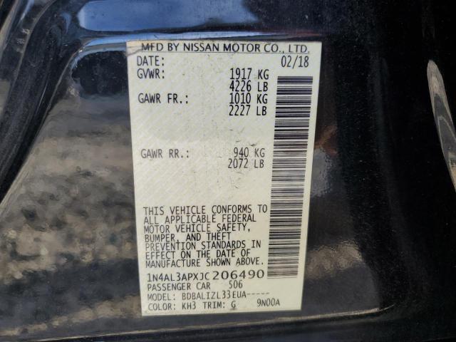 Photo 11 VIN: 1N4AL3APXJC206490 - NISSAN ALTIMA 