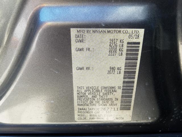 Photo 9 VIN: 1N4AL3APXJC267211 - NISSAN ALTIMA 2.5 