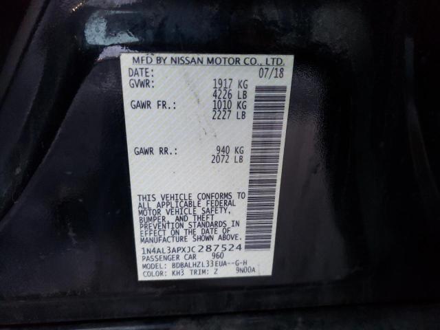 Photo 11 VIN: 1N4AL3APXJC287524 - NISSAN ALTIMA 