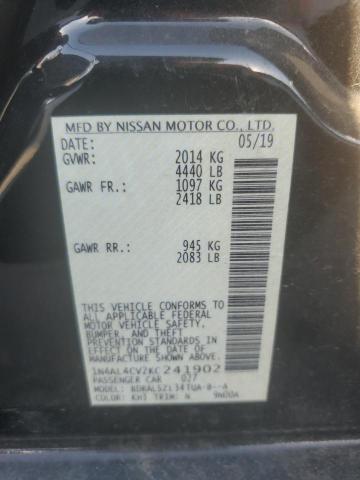 Photo 11 VIN: 1N4AL4CV2KC241902 - NISSAN ALTIMA 