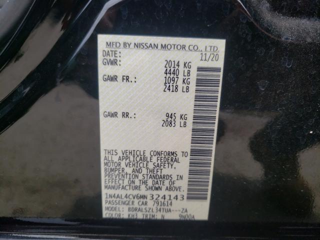 Photo 9 VIN: 1N4AL4CV6MN324143 - NISSAN ALTIMA SR 