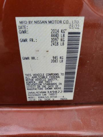 Photo 11 VIN: 1N4AL4CV6NN349822 - NISSAN ALTIMA SR 