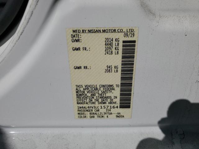 Photo 11 VIN: 1N4AL4FV3LC157164 - NISSAN ALTIMA PLA 