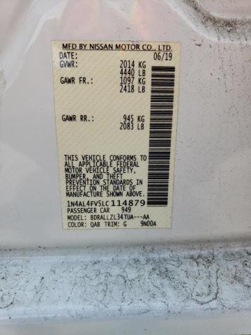 Photo 11 VIN: 1N4AL4FV5LC114879 - NISSAN ALTIMA PLA 