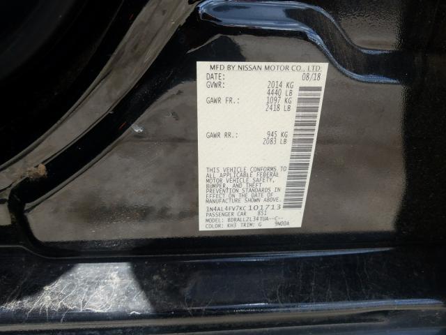 Photo 9 VIN: 1N4AL4FV7KC101713 - NISSAN ALTIMA EDI 