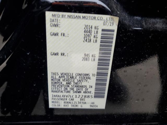 Photo 11 VIN: 1N4AL4FV7LC122885 - NISSAN ALTIMA 