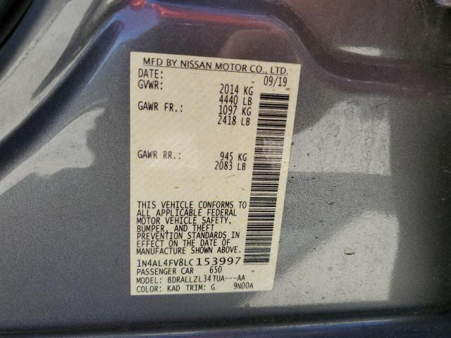 Photo 12 VIN: 1N4AL4FV8LC153997 - NISSAN ALTIMA 