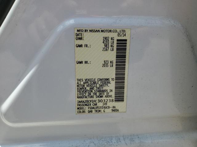 Photo 11 VIN: 1N4AZ0CP1FC303238 - NISSAN LEAF 