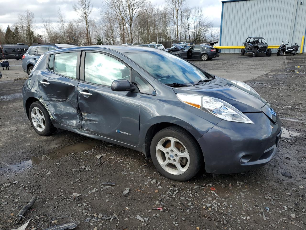 Photo 3 VIN: 1N4AZ0CP2DC408710 - NISSAN LEAF 