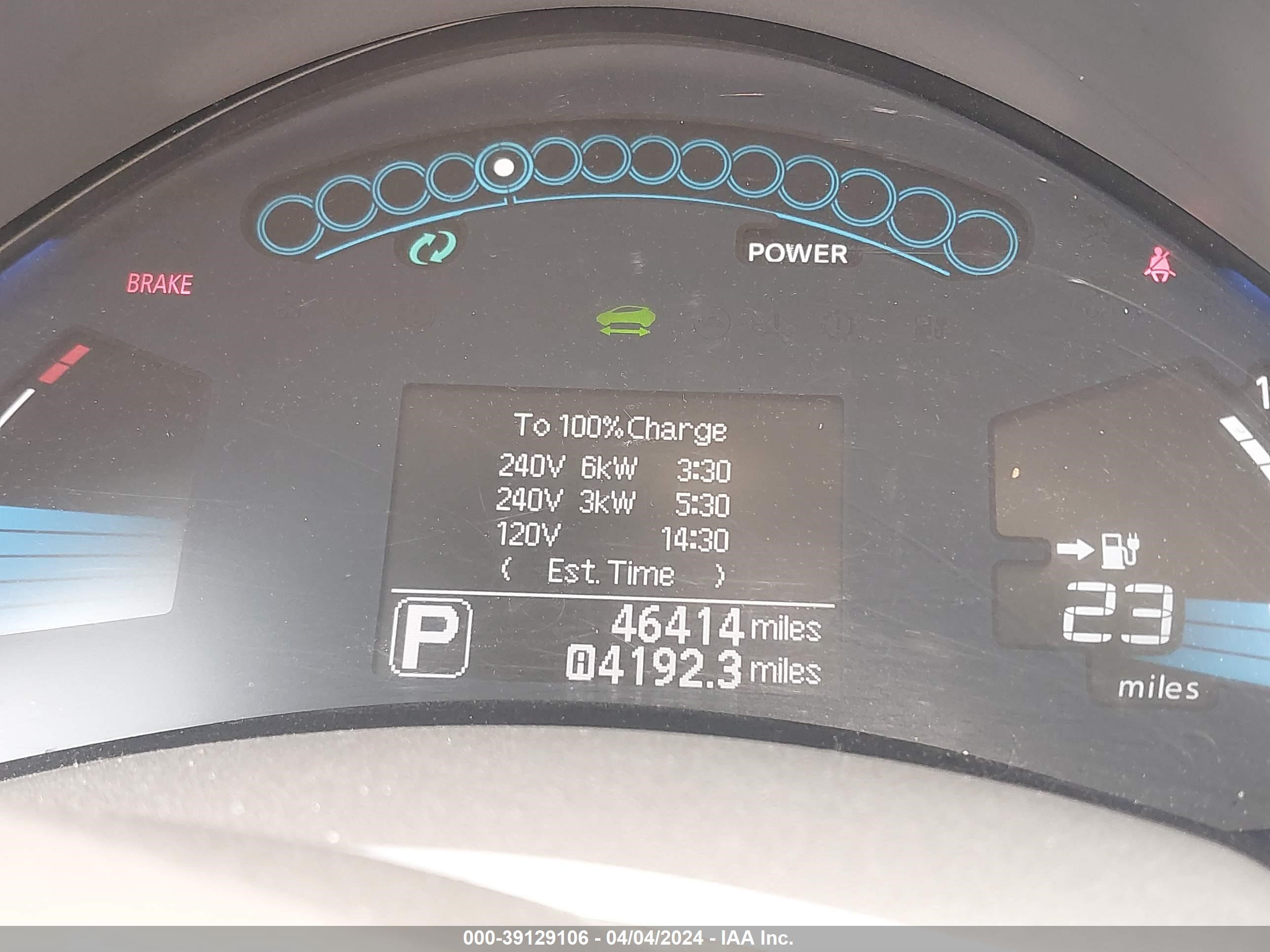 Photo 11 VIN: 1N4AZ0CP2DC409498 - NISSAN LEAF 