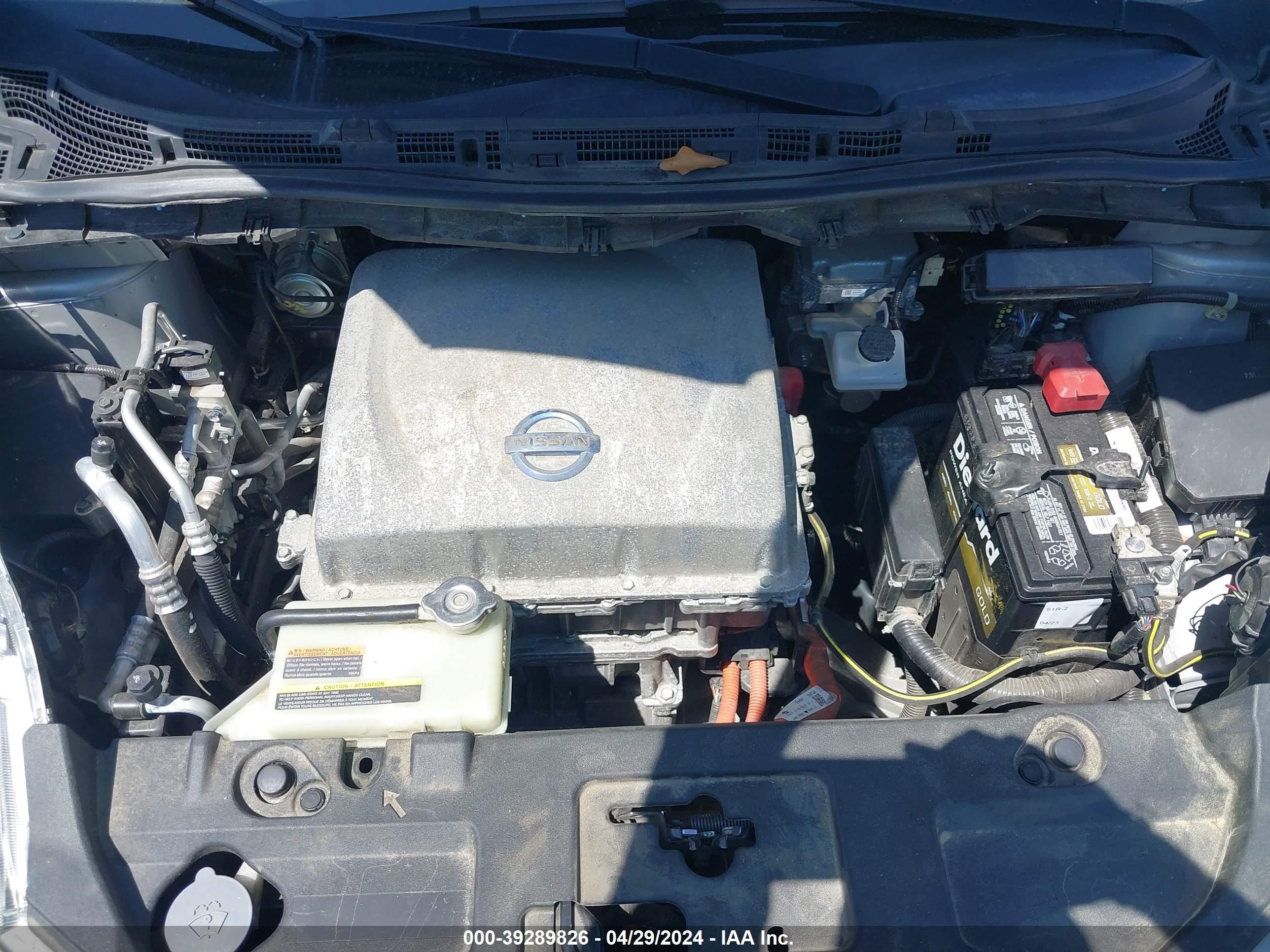 Photo 9 VIN: 1N4AZ0CP2DC412420 - NISSAN LEAF 