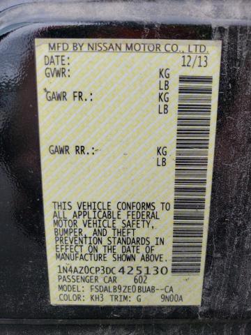 Photo 12 VIN: 1N4AZ0CP3DC425130 - NISSAN LEAF 